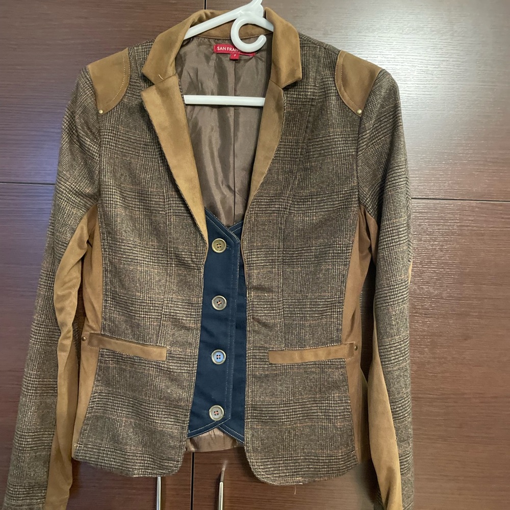 Vintage denim Women's Blazer